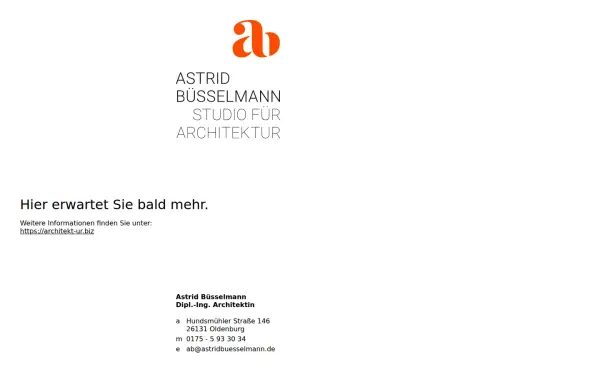 astridbuesselmann.de