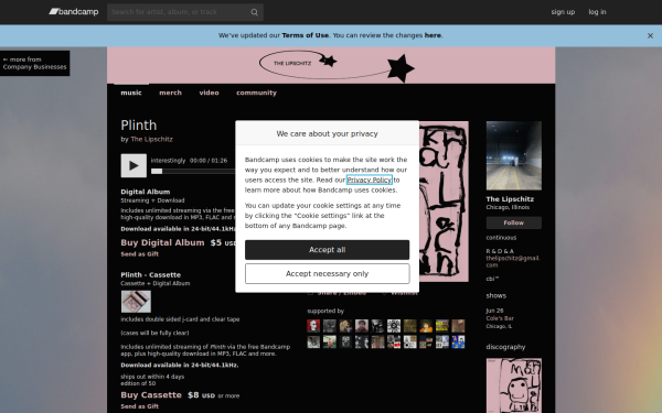 thelipschitz.bandcamp.com
