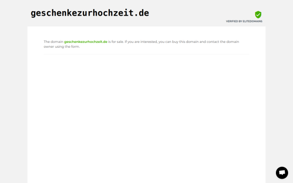 geschenkezurhochzeit.de