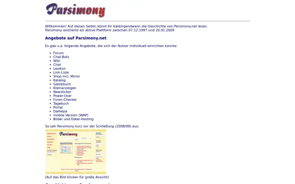 parsimony.net