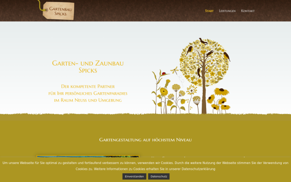 www.gartenbau-spicks.de