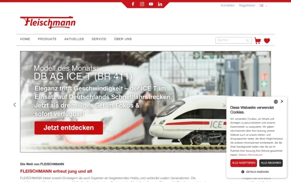 www.fleischmann.de