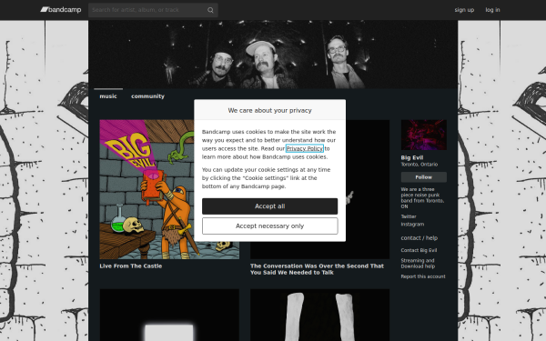bigevilband.bandcamp.com