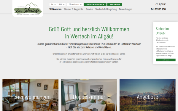 www.gaestehaus-schmiede.de