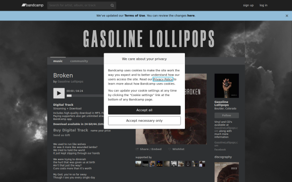 gasolinelollipops.bandcamp.com