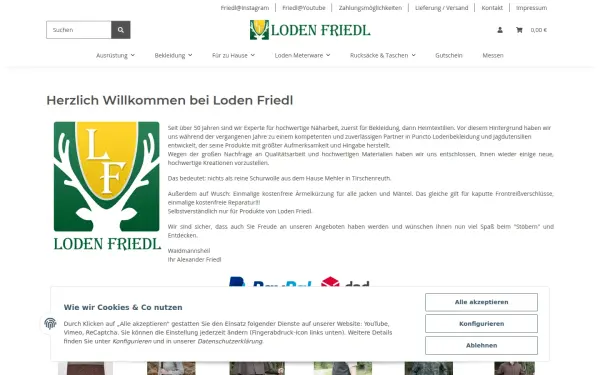 www.loden-friedl.de