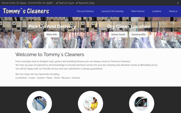 tommys-cleaners.com