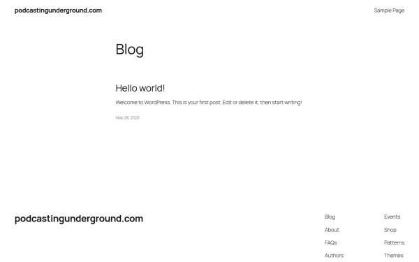podcastingunderground.com