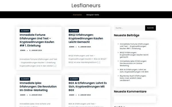 www.lesflaneurs.de