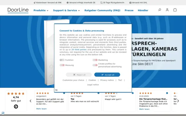 www.doorline-tuersprechanlagen.de