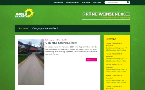 gruene-wenzenbach.bayern