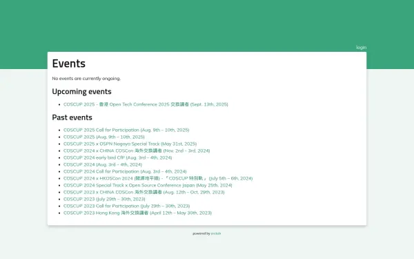 pretalx.coscup.org
