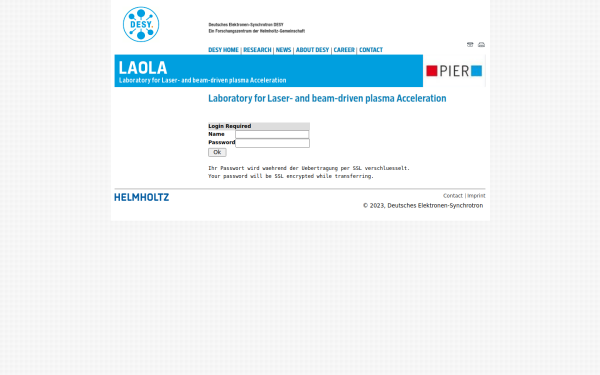 laola.desy.de
