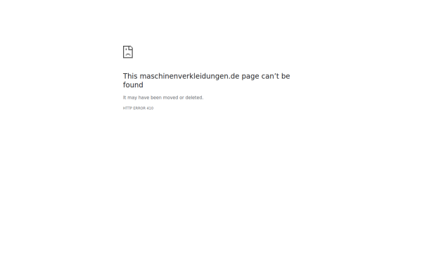 maschinenverkleidungen.de
