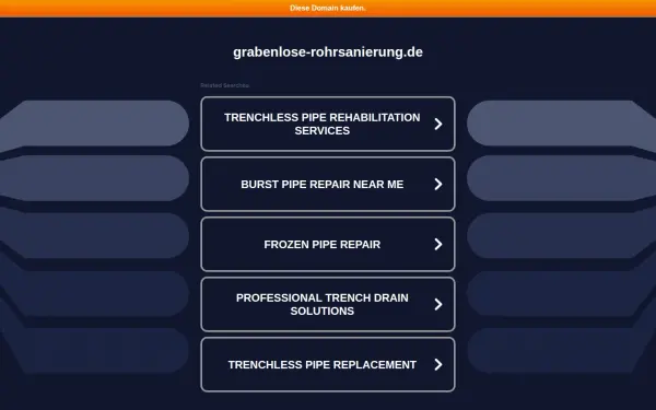 grabenlose-rohrsanierung.de