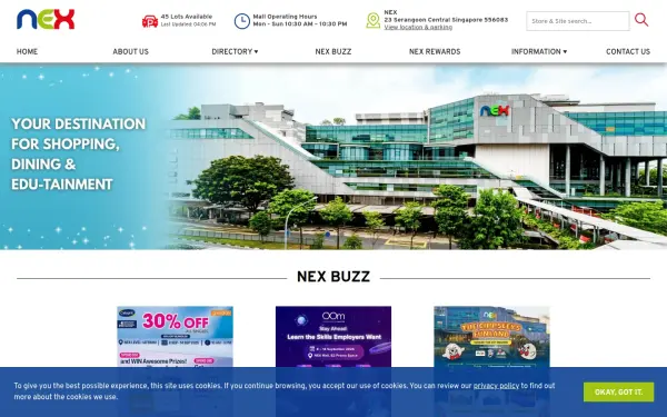 www.nex.com.sg