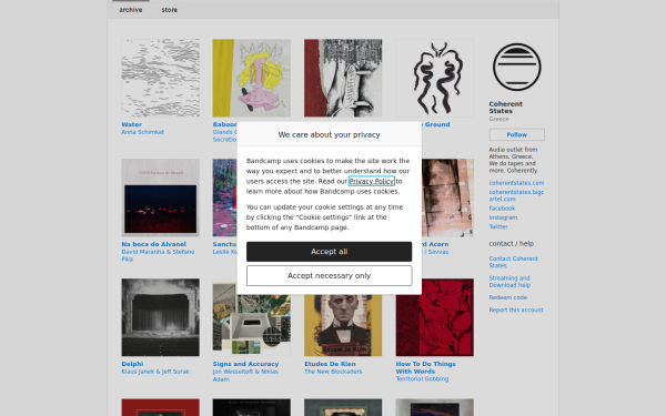 coherentstates.bandcamp.com