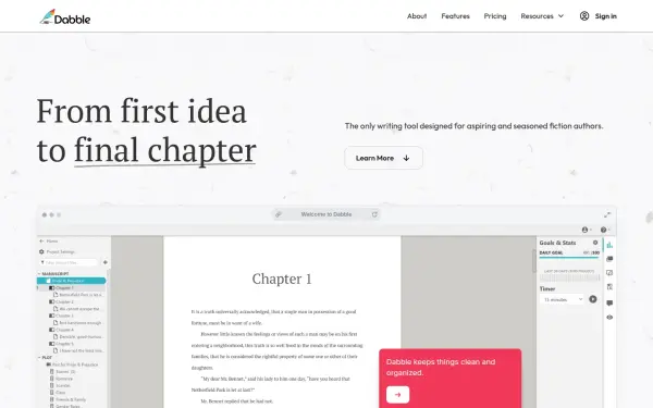 www.dabblewriter.com