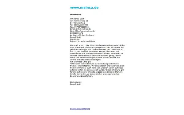 mainca-deutschland.de