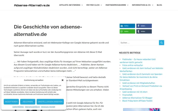 adsense-alternative.de