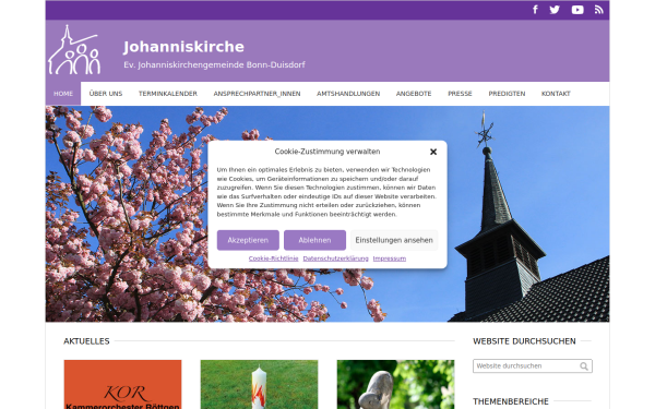 www.johanniskirche.de