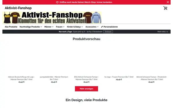 aktivistfans.myspreadshop.de