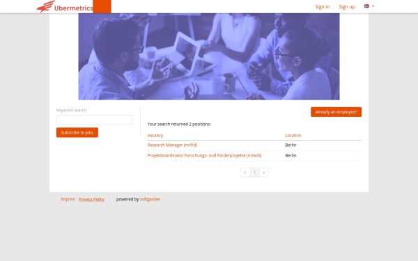 ubermetricstechnologies.softgarden.io