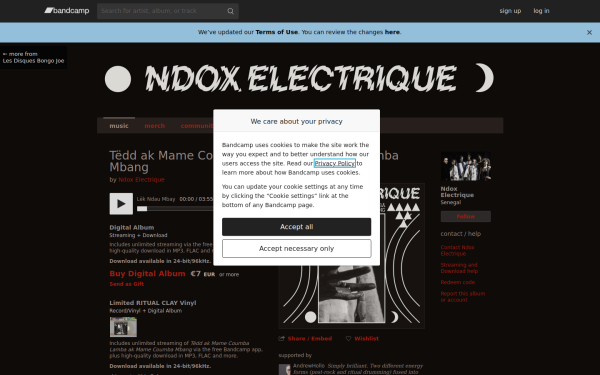 ndoxelectrique.bandcamp.com