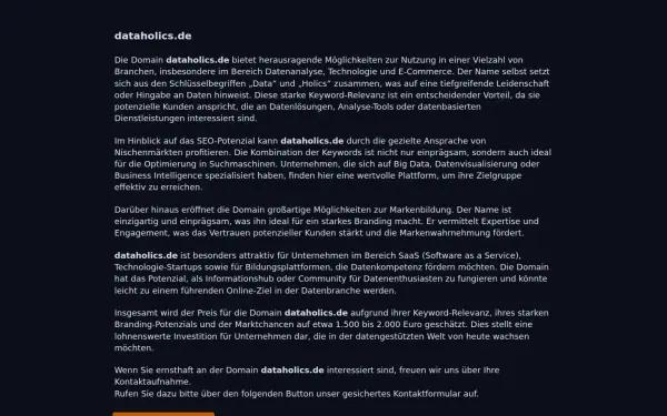 dataholics.de