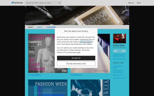 fashionweek.bandcamp.com
