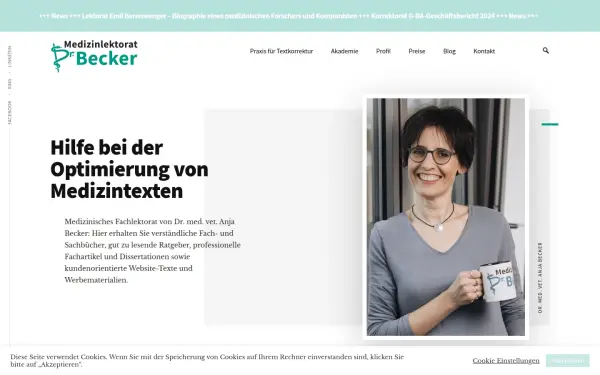 www.medizinlektorat-dr-becker.de