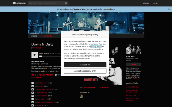 theflatblakband.bandcamp.com