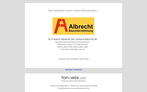 albrecht-bauunternehmung.de