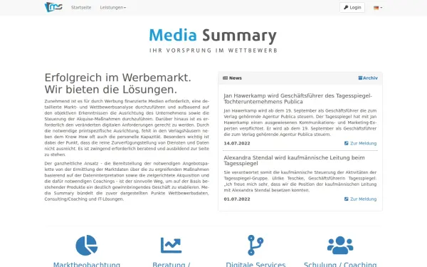 www.mediasummary.eu