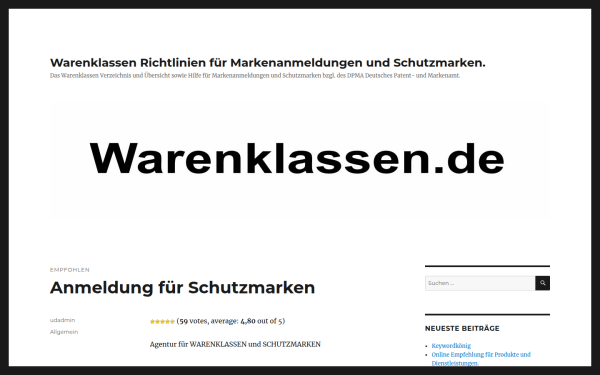warenklassen.de
