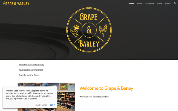 www.grapeandbarley.com.au