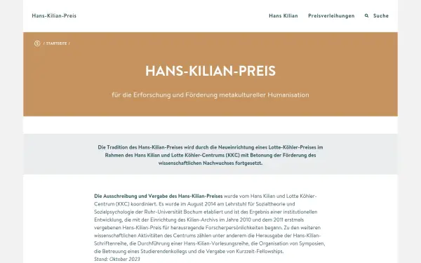 hans-kilian-preis.de