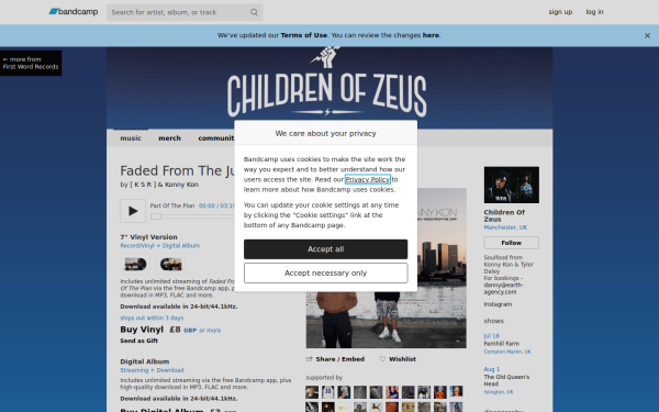 childrenofzeus.bandcamp.com