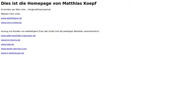 matthiaskoepf.de
