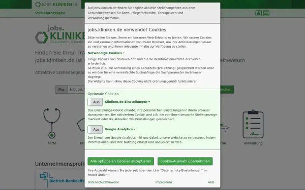 jobs.kliniken.de