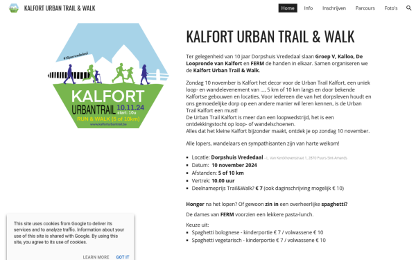 www.kalforturbantrail.be