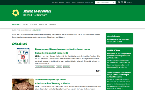 gruene-reinfeld-nordstormarn.de