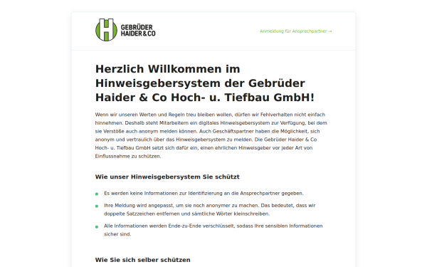 www.haiderco-whistleblowing.at