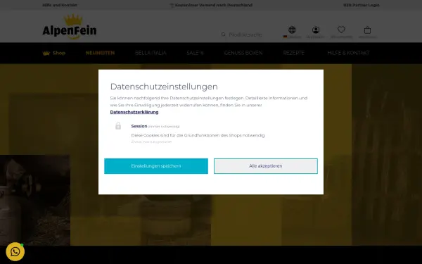 www.alpenfein.com