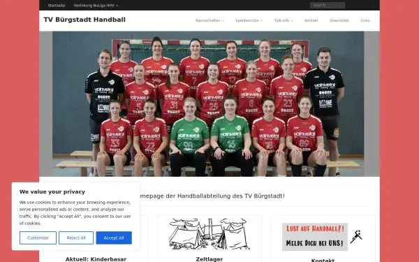 www.tvbuergstadt.de