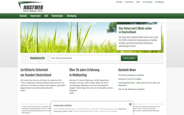 www.hostweb.de