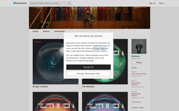ruthven.bandcamp.com