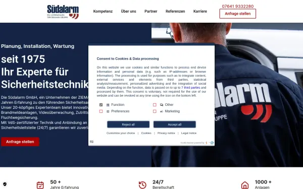 suedalarm.de