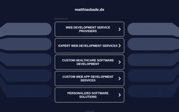 matthiasbade.de