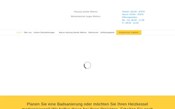heizung-sanitaer-wehres.de